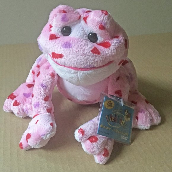 RARE & Retired Webkinz "Love Frog" -- BNWT - Picture 2 of 9